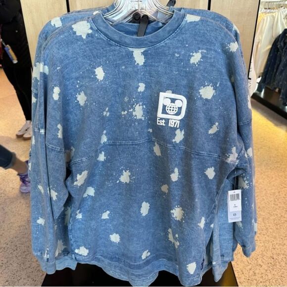 Walt Disney World Spirit Jersey Denim Bleach - Picture 1 of 4